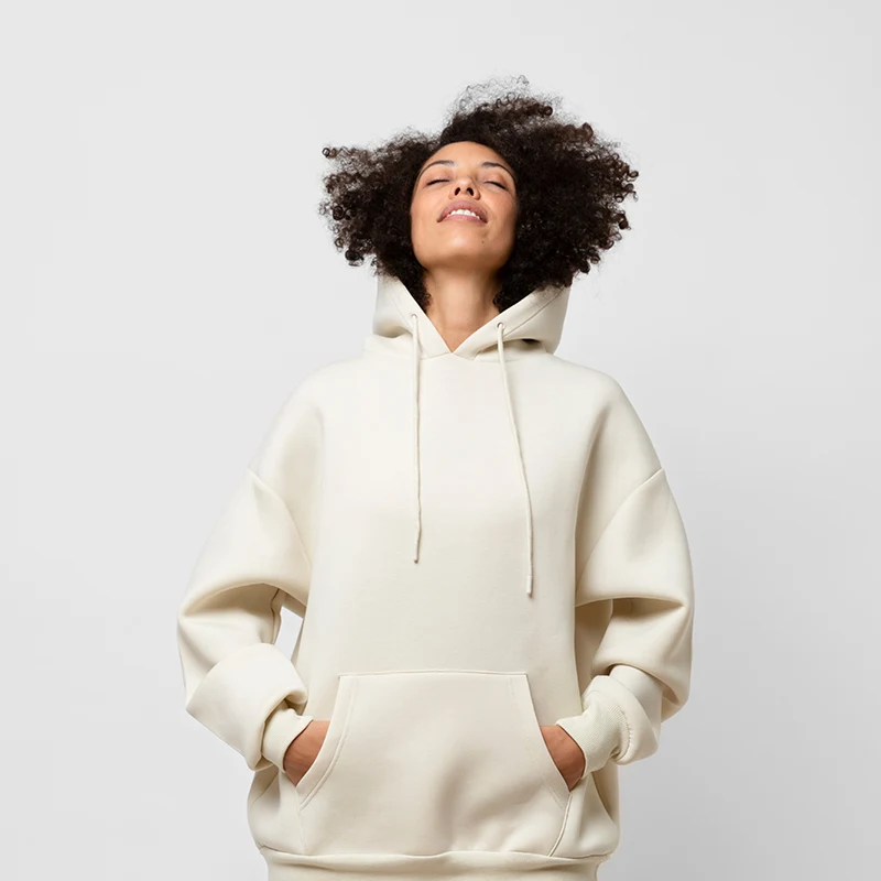 Soft Cream Cozy Hoodie